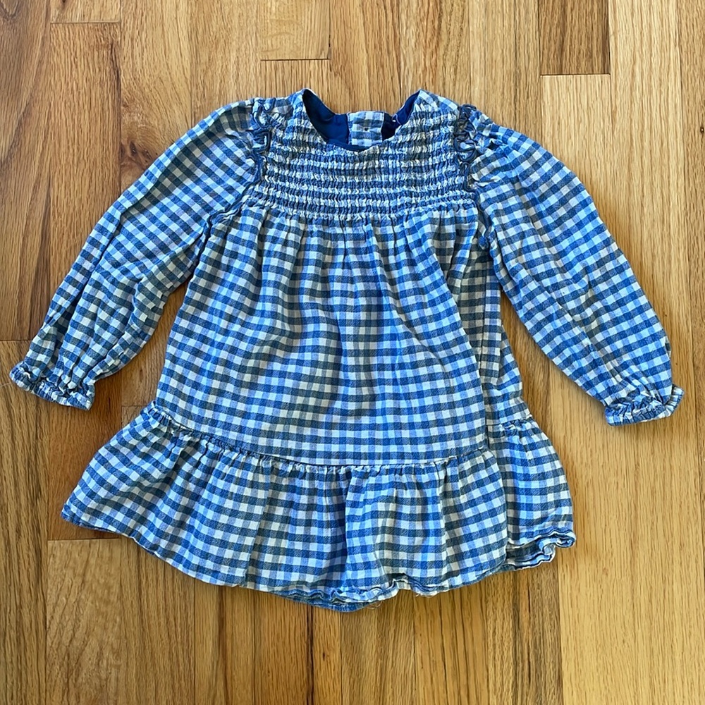 Zara Gingham Baby Dress